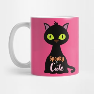 Halloween Tee Spooky and Cute Halloween Design T-shirt for women and girls Halloween Parties Costumes Cats Lovers Mug